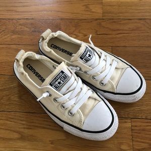 Converse Chuck Taylor Off White Slip Ons